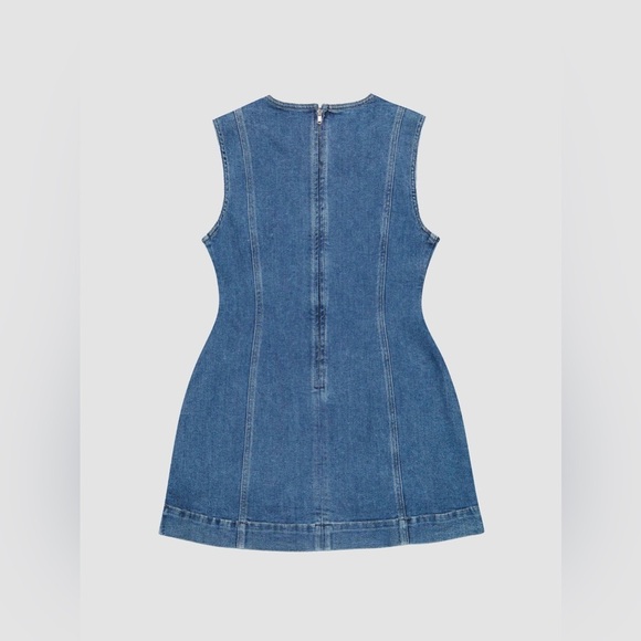 DL1961 Girls betty Blue Denim jean Dress small - Picture 2 of 8